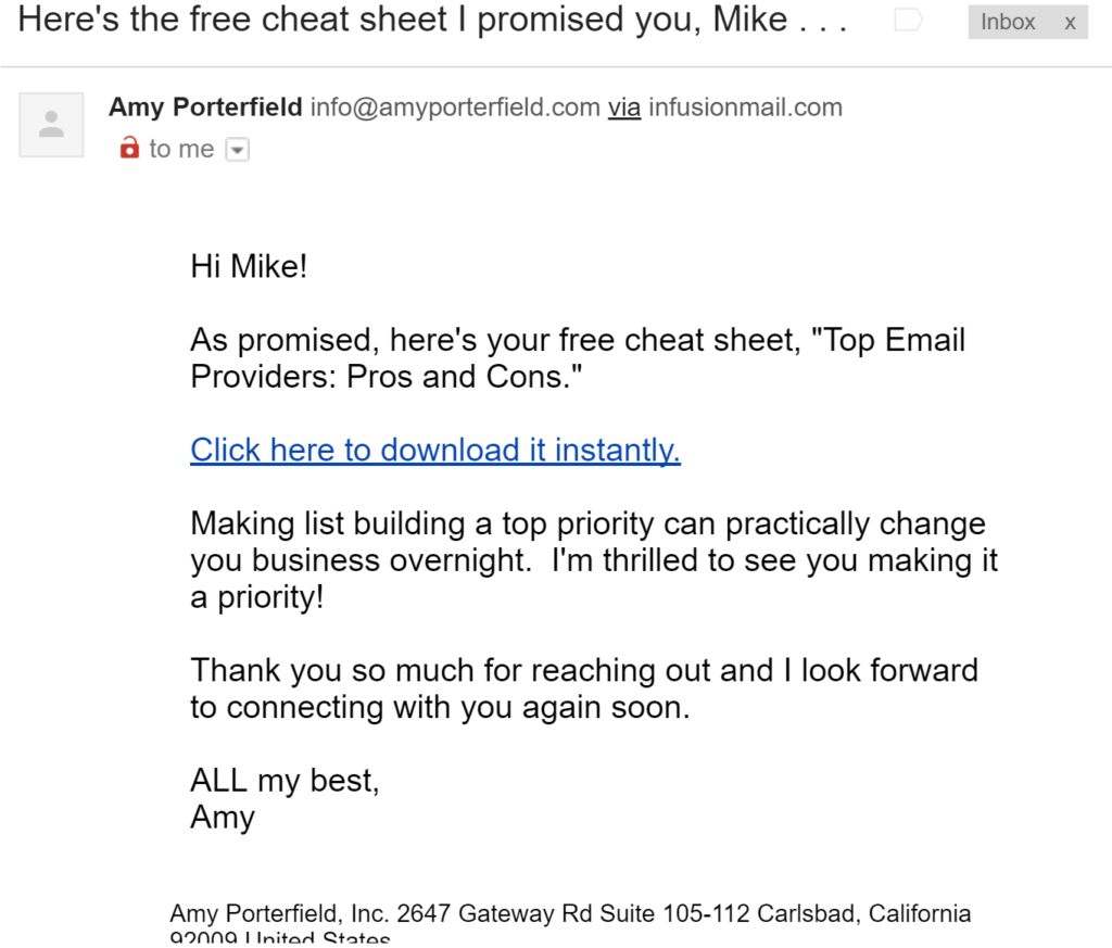 amy_porterfield_welcome_email